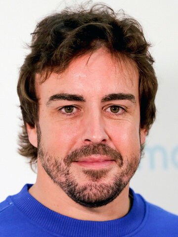 Fernando Alonso Headshot