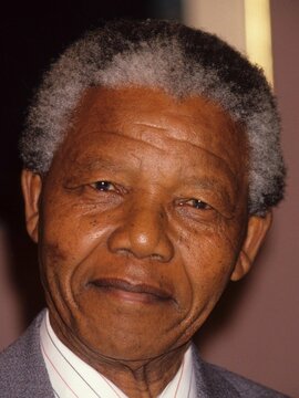 Nelson Mandela Headshot