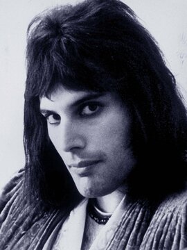 Freddie Mercury Headshot