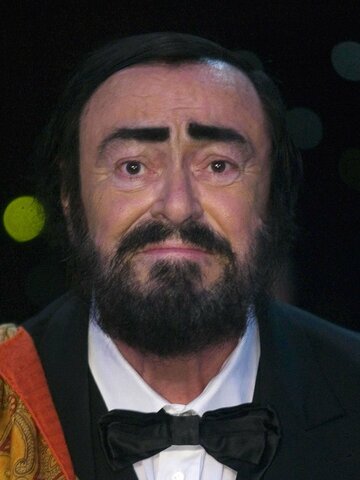 Luciano Pavarotti Headshot