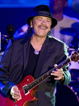 Carlos Santana Headshot