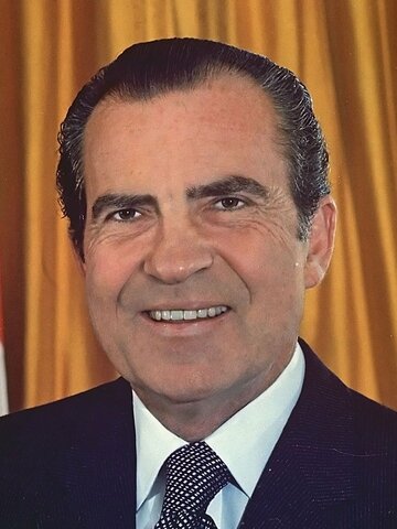 Richard Nixon Headshot
