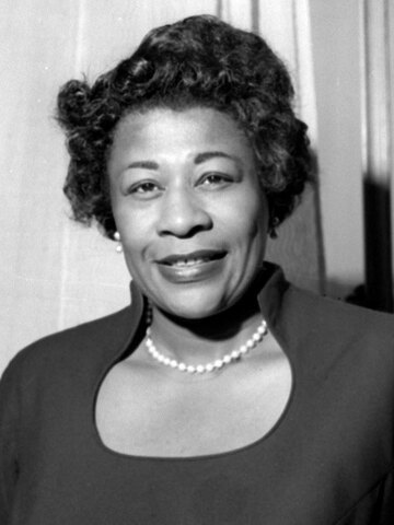 Ella Fitzgerald Headshot