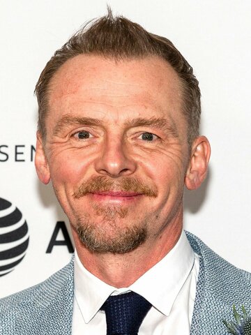 Simon Pegg Headshot