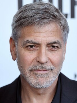 George Clooney Headshot