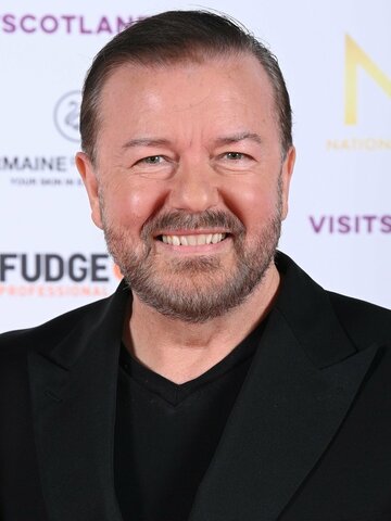 Ricky Gervais Headshot