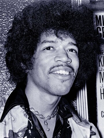 Jimi Hendrix Headshot