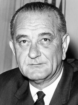 Lyndon B. Johnson Headshot