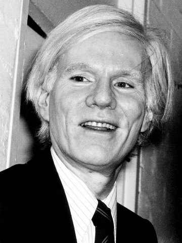 Andy Warhol Headshot