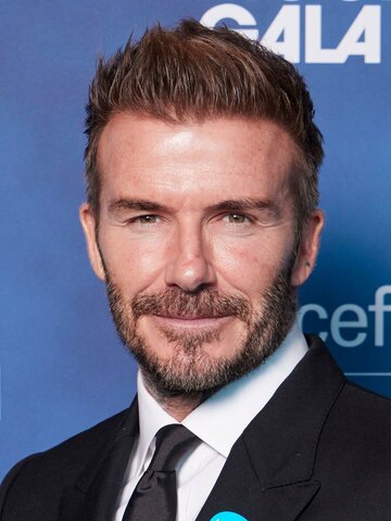 David Beckham Headshot