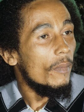 Bob Marley Headshot