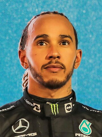 Lewis Hamilton Headshot