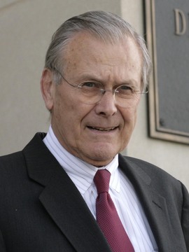Donald Rumsfeld Headshot
