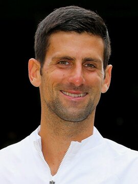 Novak Djokovic Headshot