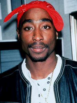 Tupac Shakur Headshot