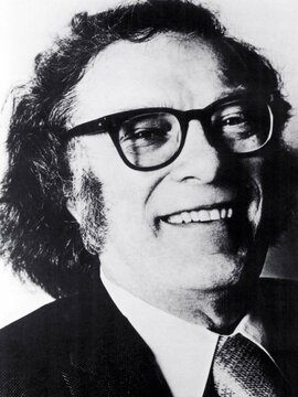 Isaac Asimov Headshot