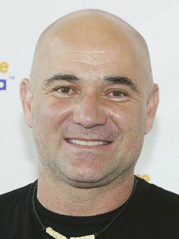 Andre Agassi Headshot