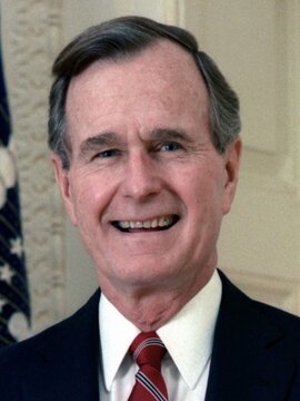 George H.W. Bush Headshot
