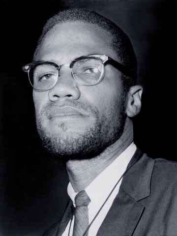 Malcolm X Headshot