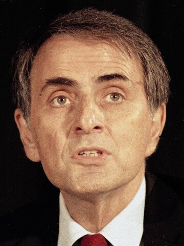 Carl Sagan Headshot