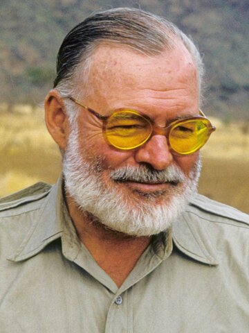 Ernest Hemingway Headshot