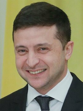 Volodymyr Zelensky Headshot
