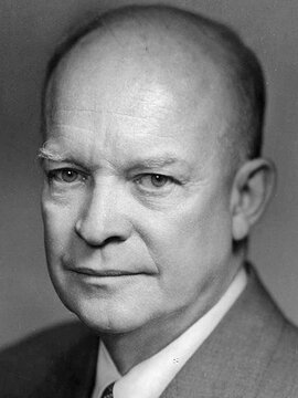 Dwight D. Eisenhower Headshot
