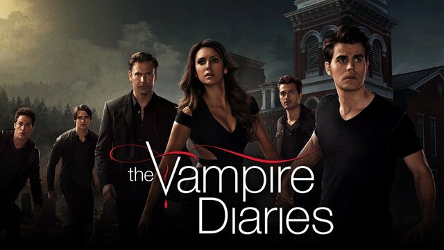 The Vampire Diaries key art