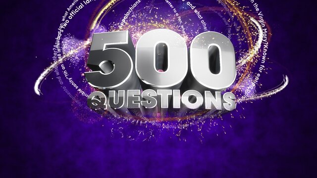 500 Questions key art