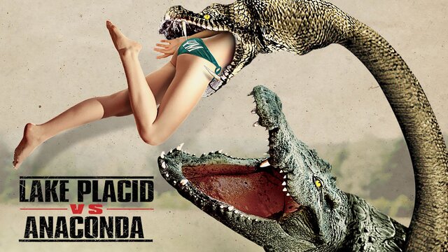 Lake Placid vs. Anaconda key art