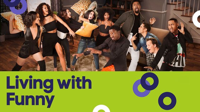 Living With Funny key art