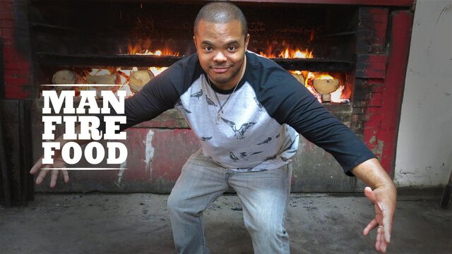 Man Fire Food key art