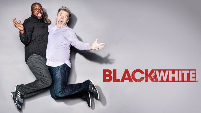 Black and White key art