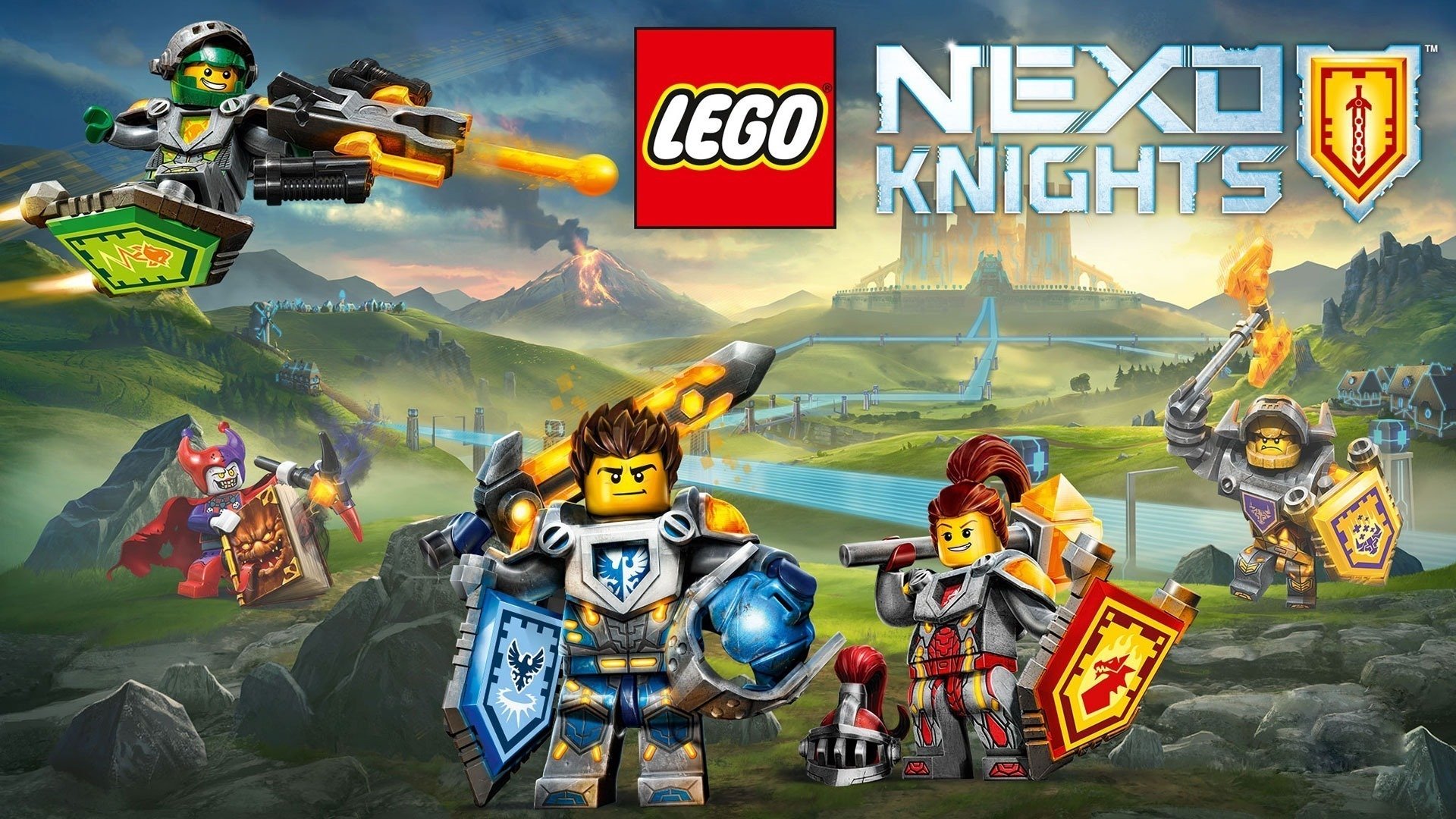 lego knights cartoon