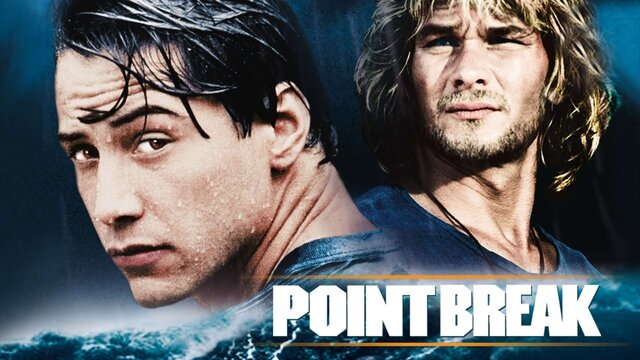 Point Break (1991) key art
