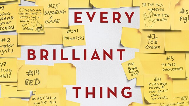 Every Brilliant Thing key art