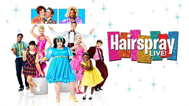 Hairspray Live! key art