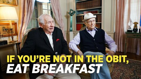 If You're Not in the Obit, Eat Breakfast