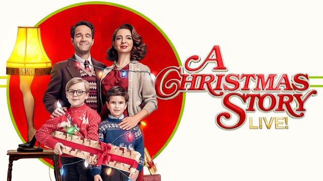 A Christmas Story Live! key art
