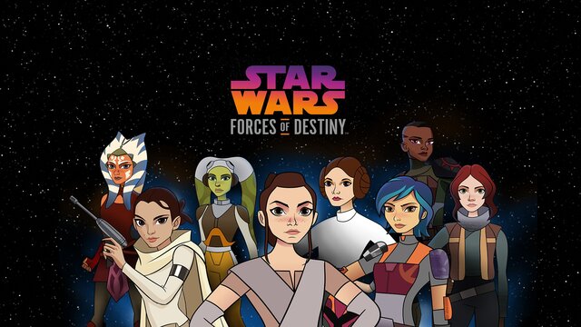 Star Wars: Forces of Destiny key art