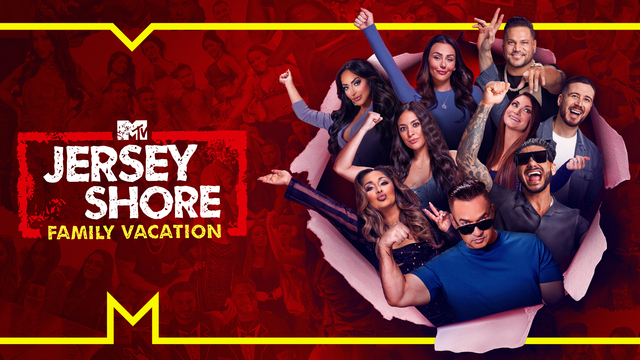 Jersey Shore Family Vacation key art
