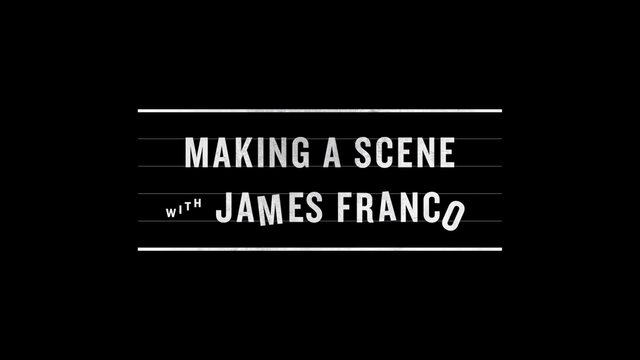 Making a Scene with James Franco key art