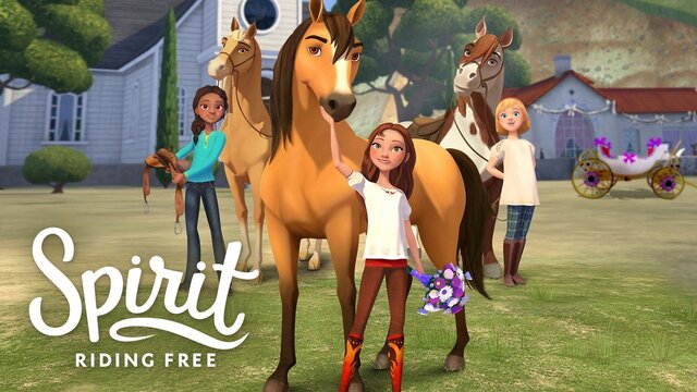 Spirit: Riding Free key art