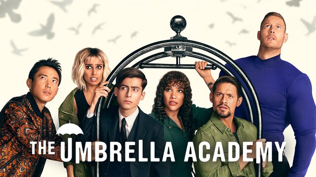 The Umbrella Academy key art