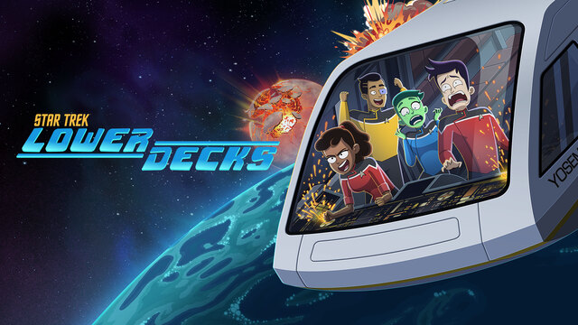 Star Trek: Lower Decks key art