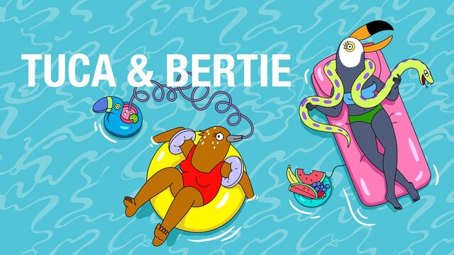Tuca & Bertie key art