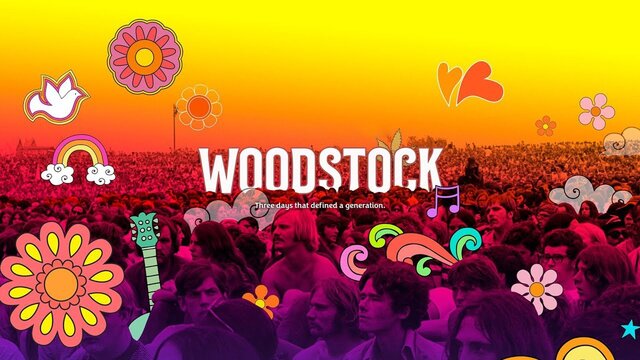 Woodstock: Three Days That Defined a Generation key art