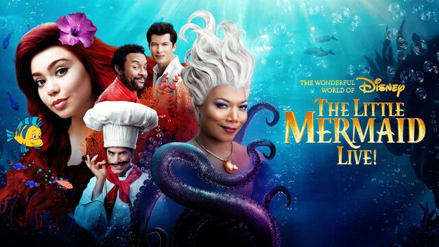The Wonderful World of Disney Presents The Little Mermaid Live! key art