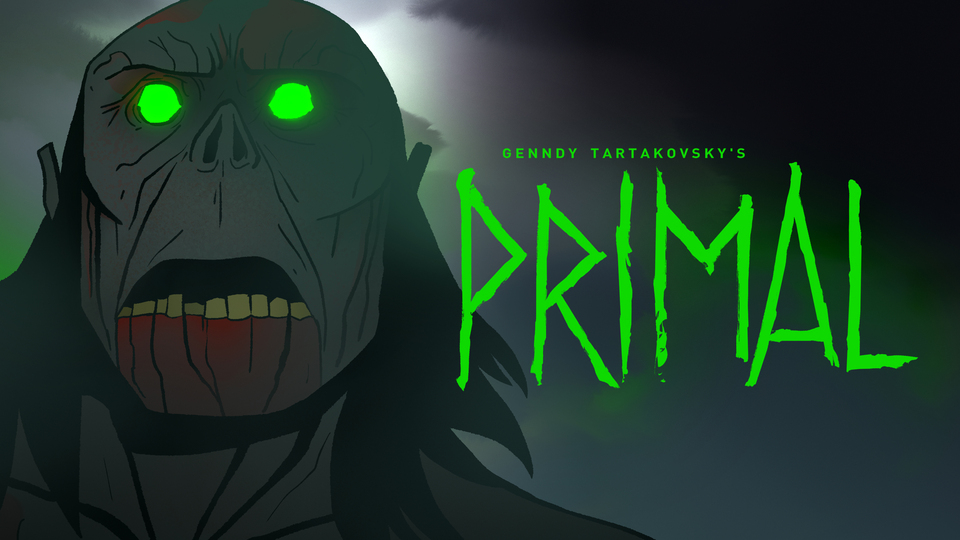 Genndy Tartakovsky's Primal key art