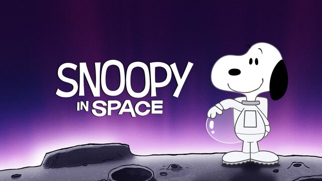 Snoopy in Space key art
